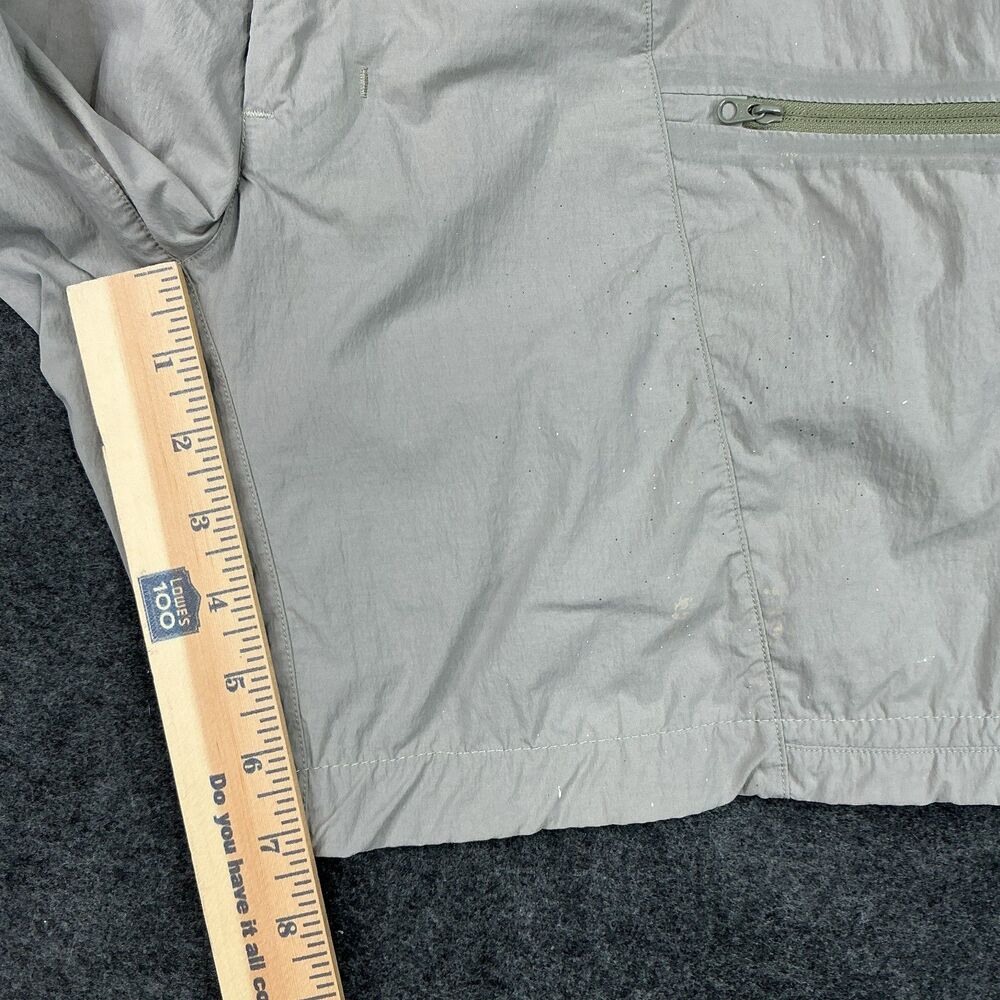Arc'teryx Men's Nylon Hiking Shorts Size 34 Grey Stone Belted Cargo Zip Pockets - Picture 6 of 12